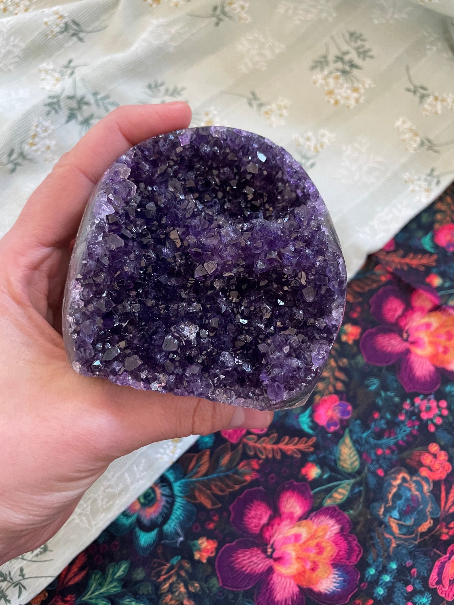 Natürliche Amethyst Geode